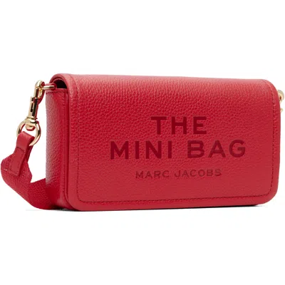 Marc Jacobs Textured Leather Mini Bag With Magnetic Closure