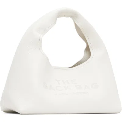 Marc Jacobs White 'the Mini Sack' Tote In White