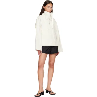 Agolde Lydia Cotton-blend Jacket In White