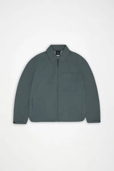 Rains Mito Overshirt In Black