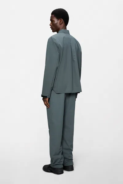 Rains Mito Overshirt In Black