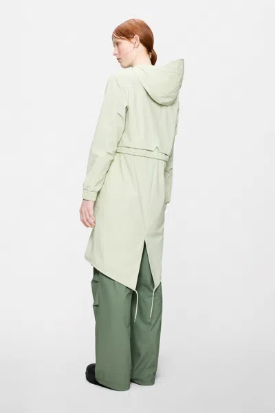 Rains String W Parka In Gray