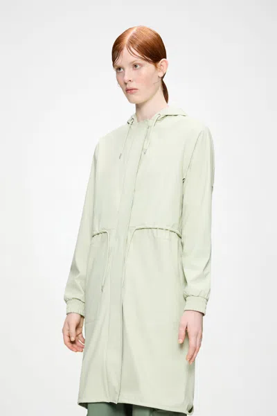 Rains String W Parka In Gray