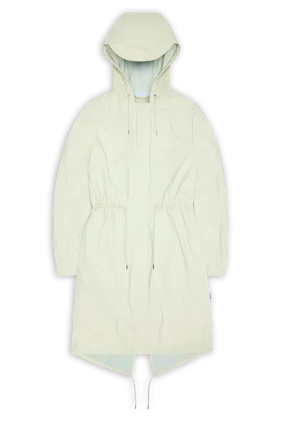 Rains String W Parka In Gray