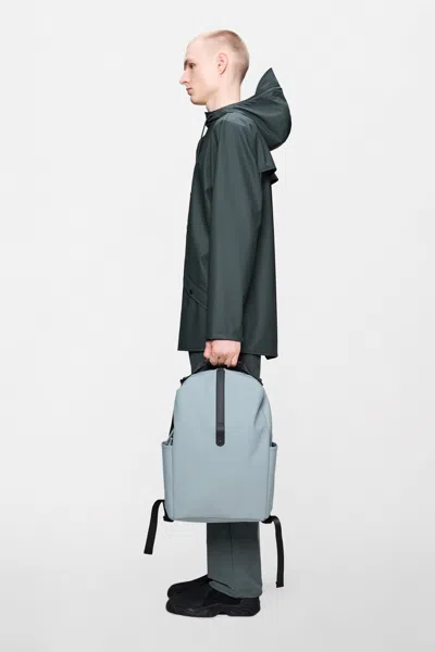 Rains Clip Front Backpack In Blue