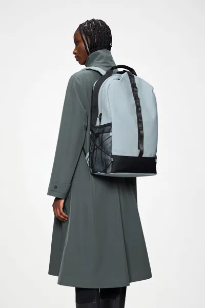 Rains Trail Clip Front Backpack In Blue