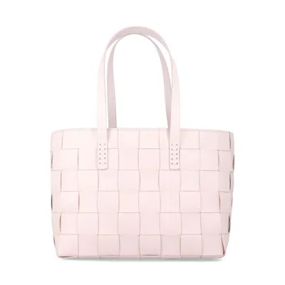Dragon Diffusion Japan Tote Bag Sand Cow Leather In Pink
