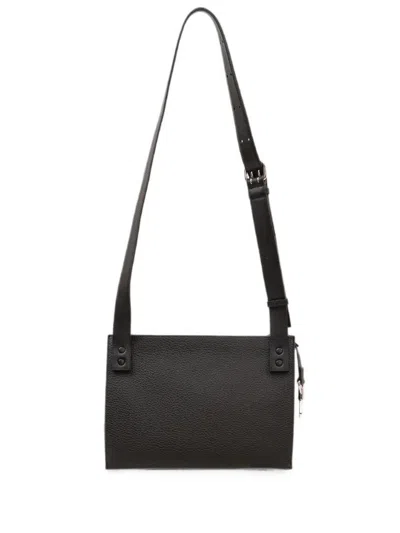 Givenchy Rectangular Shoulder Bag Textured Surface Strap In Black
