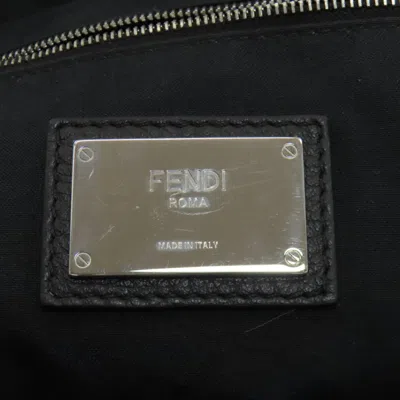 Pre-owned Fendi Black Leather Backpack ()