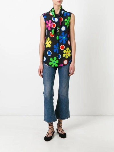 Shop Moschino Flower Power Shirt
