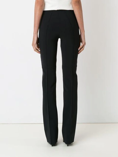 Shop Gloria Coelho Hose Mit Ausgestelltem Bein In Black