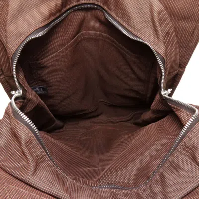Pre-owned Hermes Brown Canvas Backpack ()