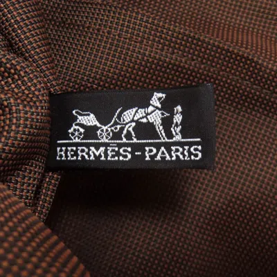 Pre-owned Hermes Brown Canvas Backpack ()