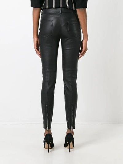 Givenchy Leather Skinny Trousers | ModeSens