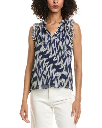 Caballero Collection Alani Top In Blue