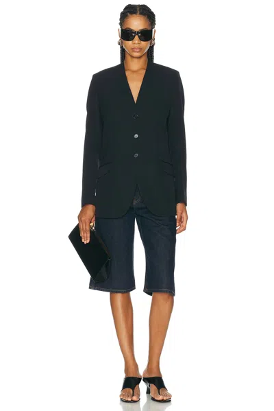 Jil Sander Tailored Jacket In Blue