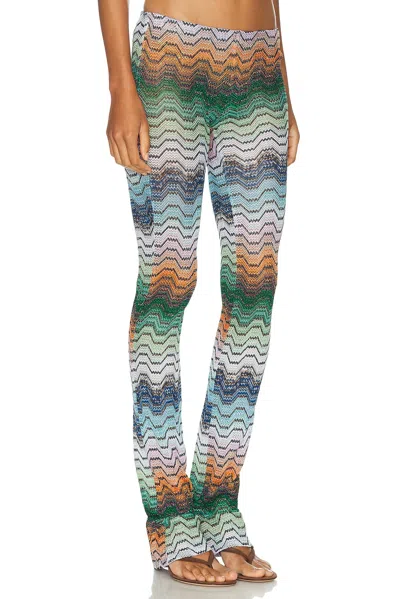 Missoni Flare Trouser In Multi