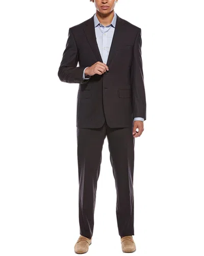 Canali 2pc Wool Suit In Black