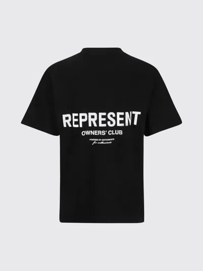Represent Oversized T-shirt With Logo In Black