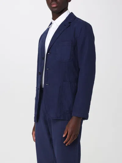 Aspesi Jacket Men In Blue