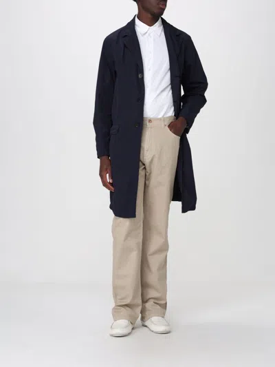 Aspesi Coat Men In Blue