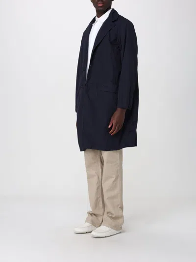 Aspesi Coat Men In Blue