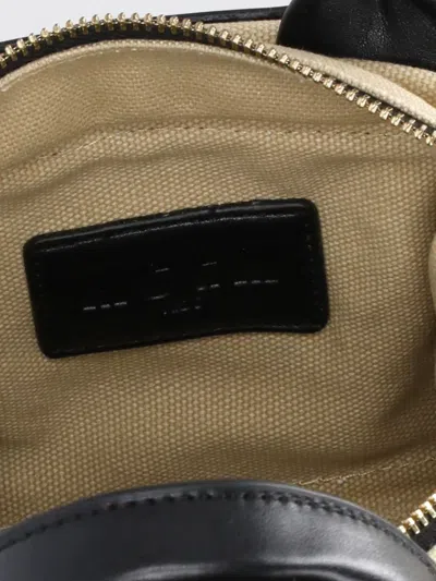 Msgm Cotton Canvas Bag In Neutral
