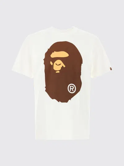 Bape T-shirt Men In White