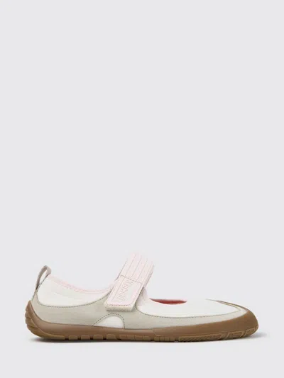 Camper Peu Path Touch-strap Ballet Flats In Multi