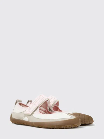 Camper Peu Path Touch-strap Ballet Flats In Multi