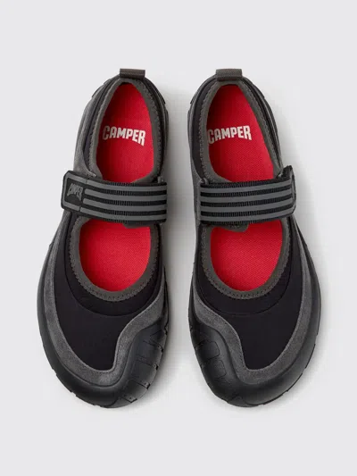 Camper Peu Path Leather Mary Jane In Black
