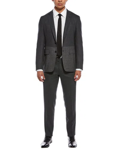Canali 2pc Wool Suit In Gray