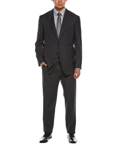 Canali 2pc Wool Suit In Gray