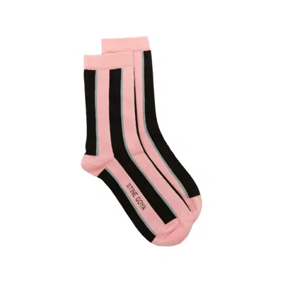 Stine Goya Striped Socks In Multi