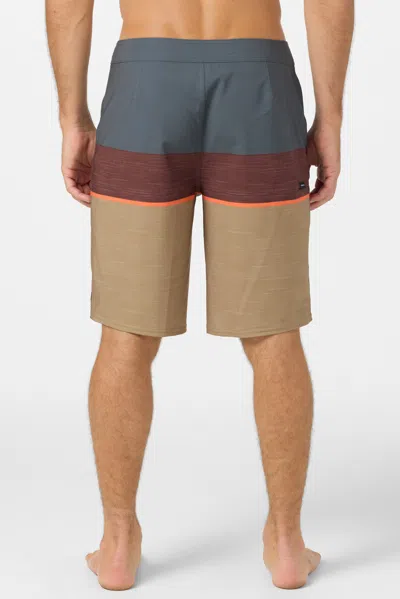 O'neill Hyperfreak Heat Block Swim Trunks In Brown