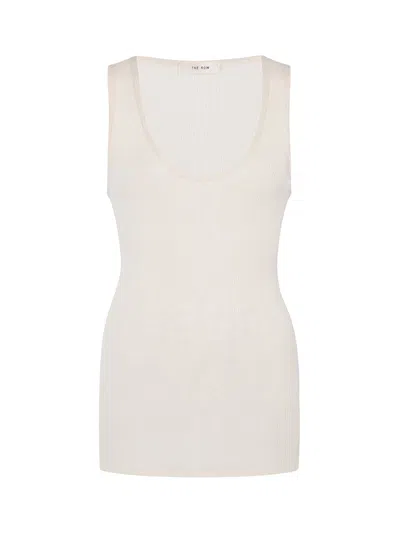 The Row Danel Top Ivory In Neutral
