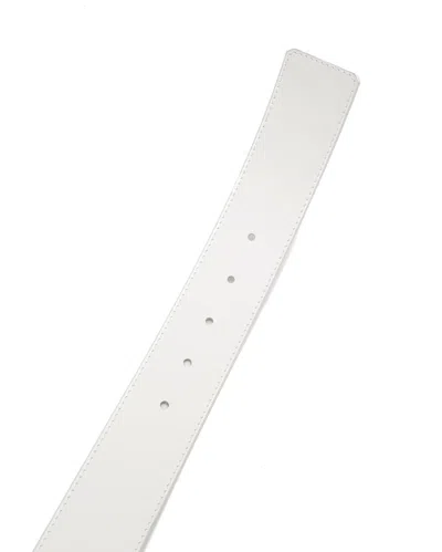 Louis Vuitton Lv Shadow Reversible Belt, Size 85 In White