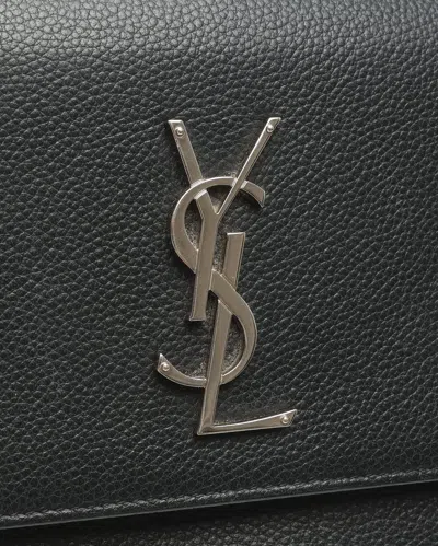 Saint Laurent Medium Sunset Bag In Black