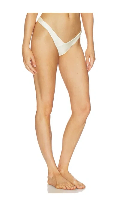 Fae Vada Bikini Bottom In White