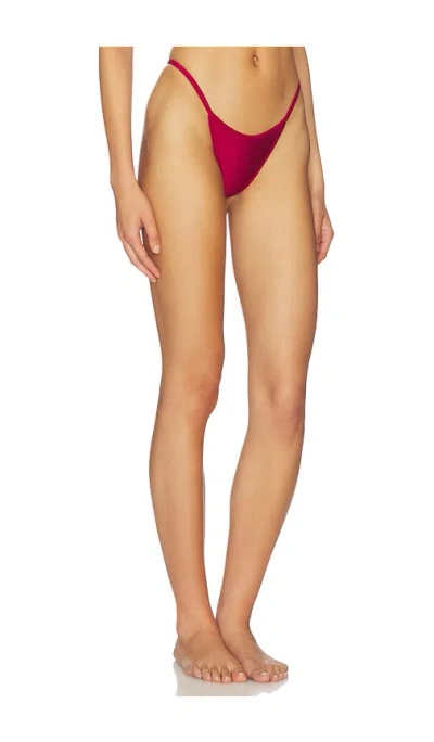 Fae Jones Bikini Bottom In Red