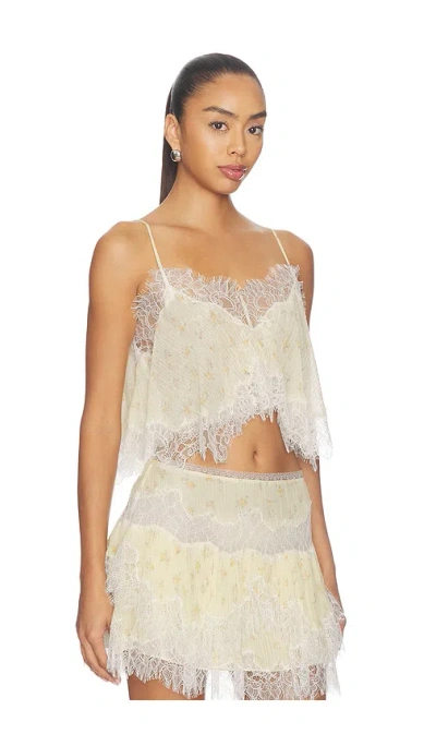 Loveshackfancy Elysia Top In Neutral