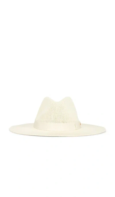Brixton Lyons Knit Packable Hat In White