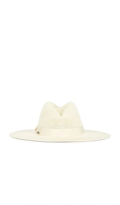 Brixton Lyons Knit Packable Hat In White