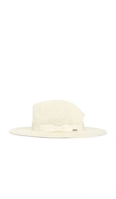 Brixton Lyons Knit Packable Hat In White