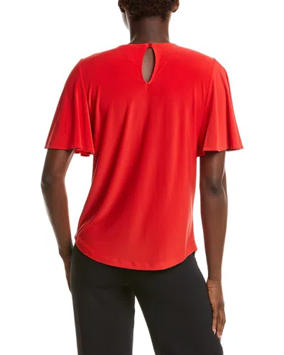 Anne Klein Solid Top In Red