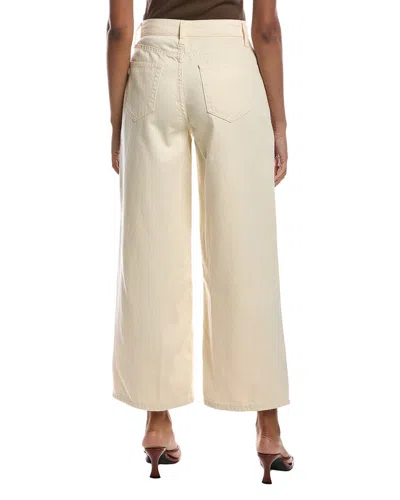 Current Elliott Current/elliott Denim Pant In White