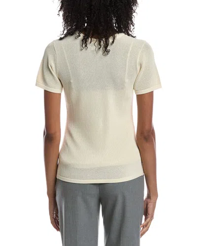 Rmn Studios Textured Fitted T-shirt In Neutral