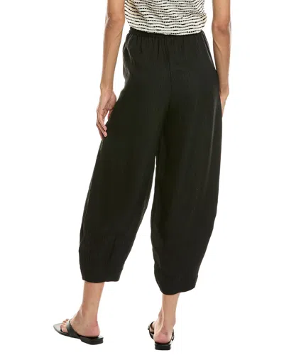 Max Studio Drawstring Lantern Pant In Black