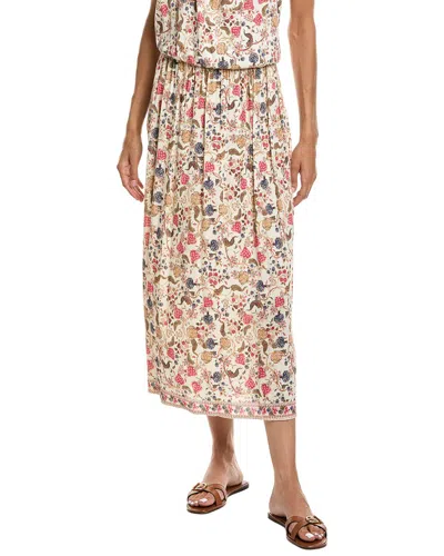 Max Studio Printed Maxi Skirt In Multi