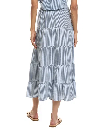 Max Studio Tiered Maxi Skirt In Multi